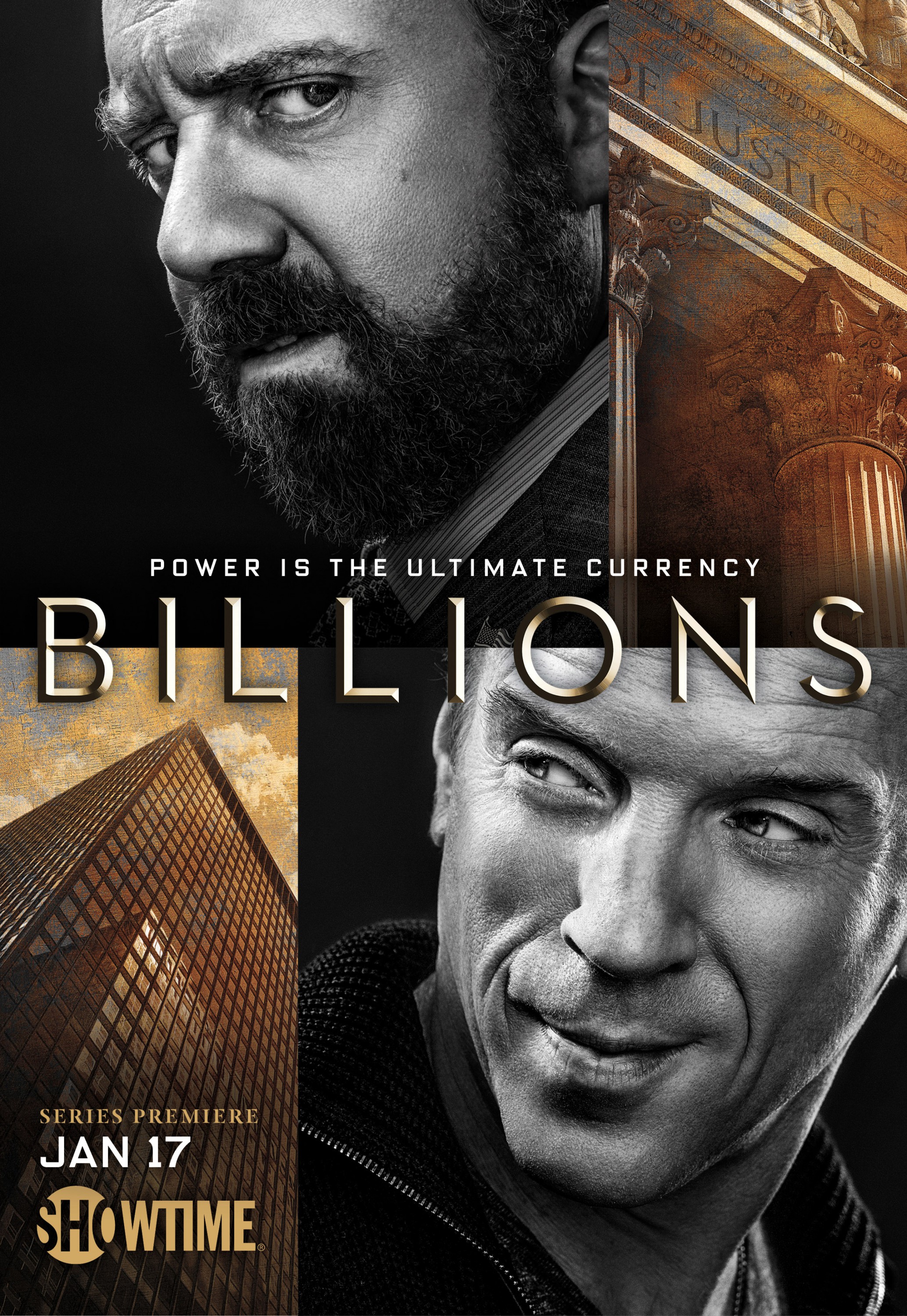 Mega Sized TV Poster Image for Billions (#1 of 10)