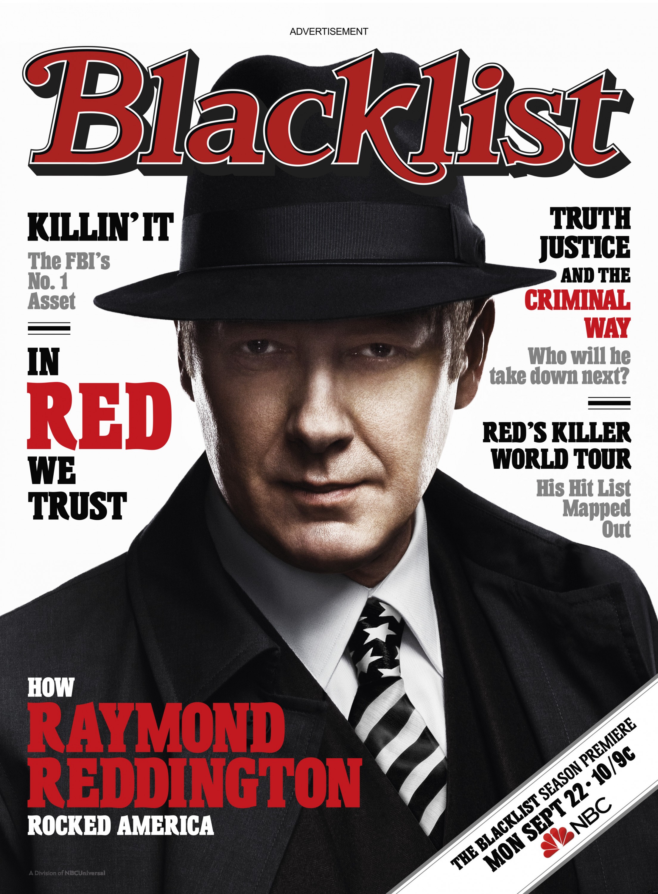 Mega Sized TV Poster Image for The Blacklist (#4 of 26)