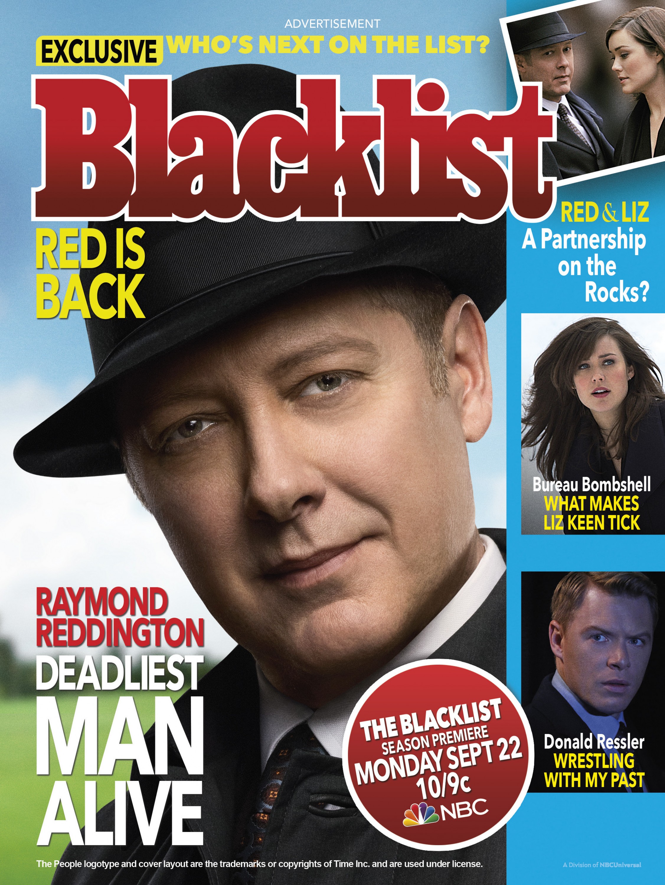 Mega Sized TV Poster Image for The Blacklist (#9 of 26)