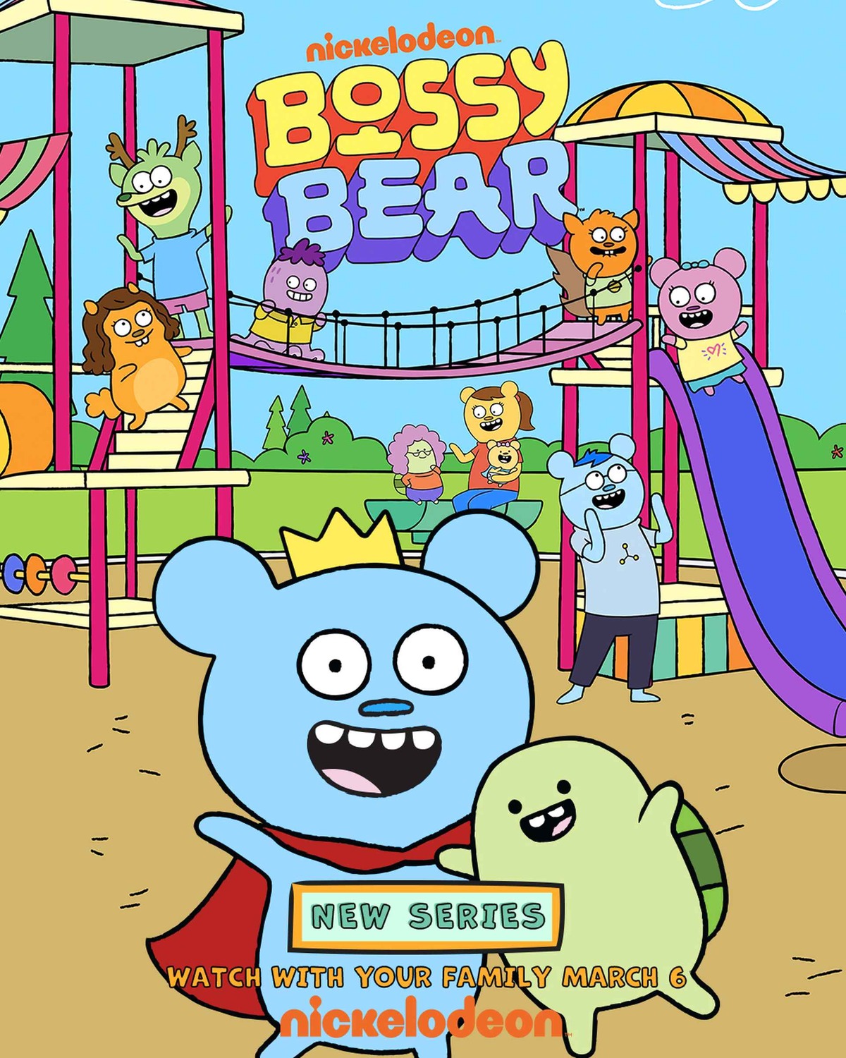 Extra Large TV Poster Image for Bossy Bear 