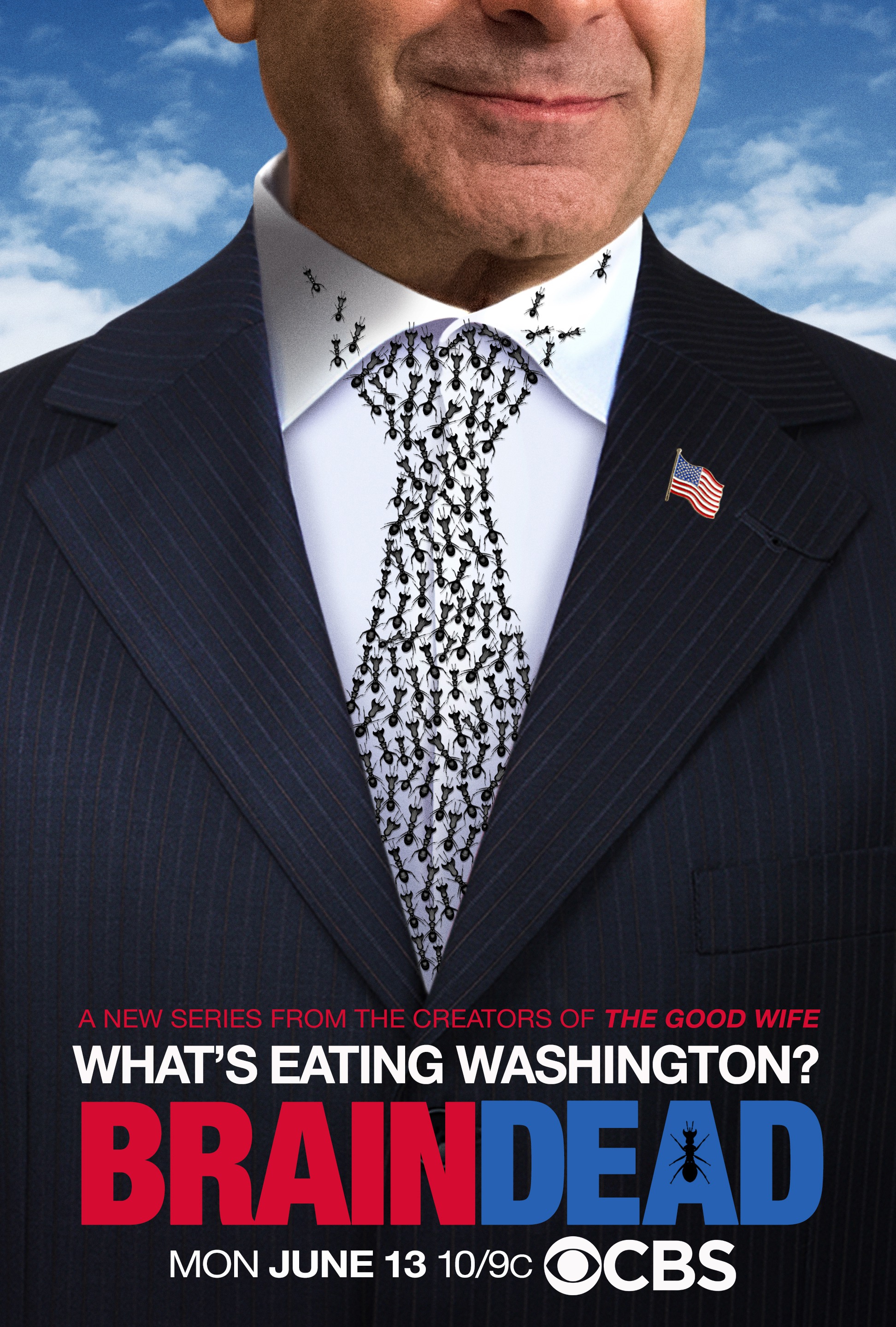 Mega Sized TV Poster Image for BrainDead (#2 of 2)