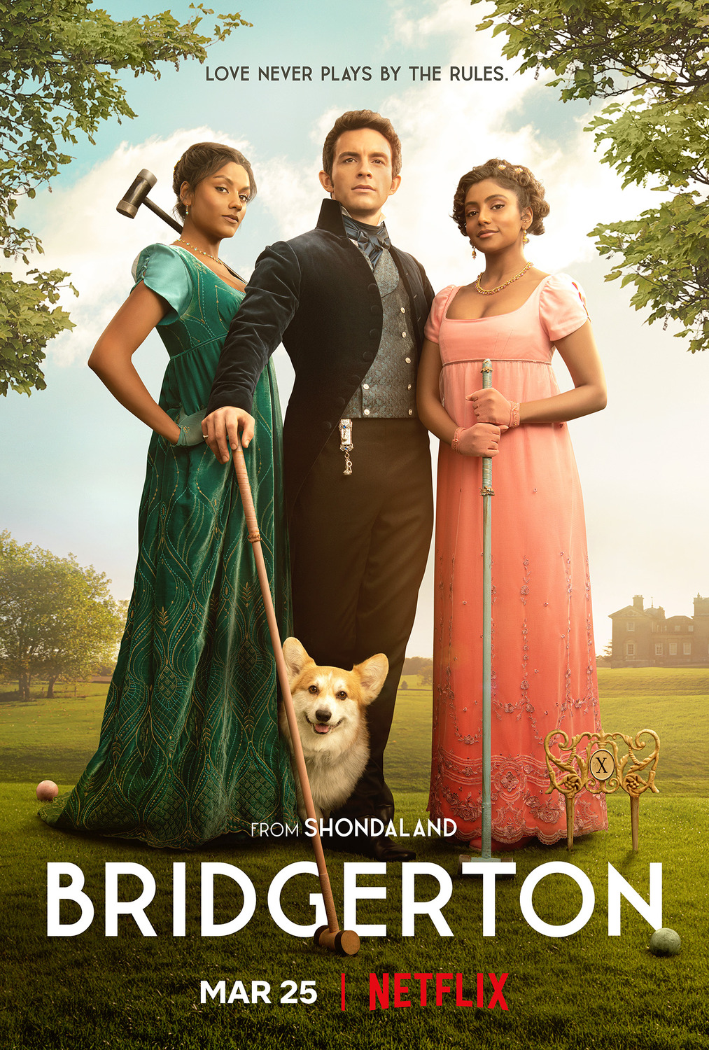 Extra Large TV Poster Image for Bridgerton (#8 of 23)