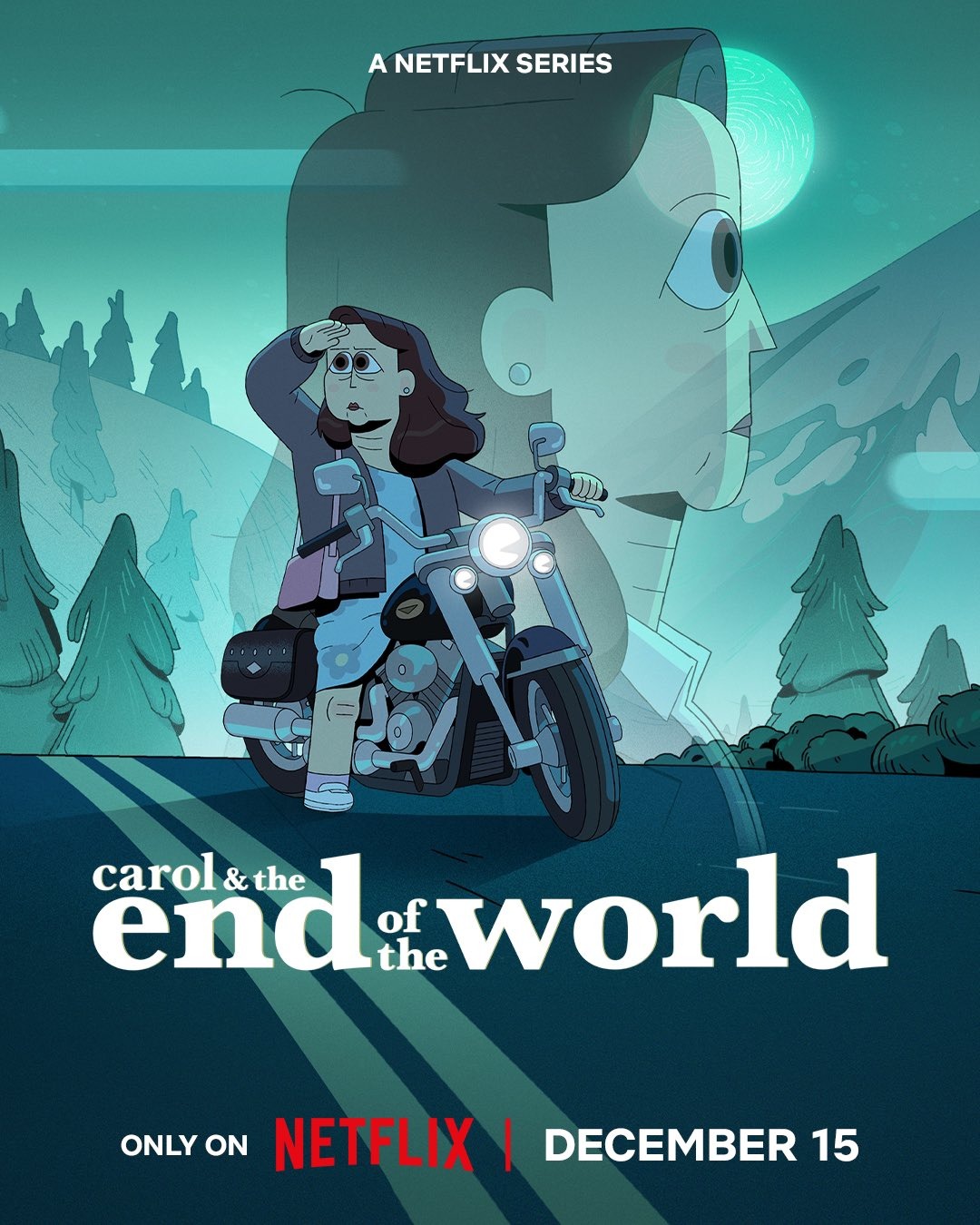 Extra Large TV Poster Image for Carol & The End of the World 