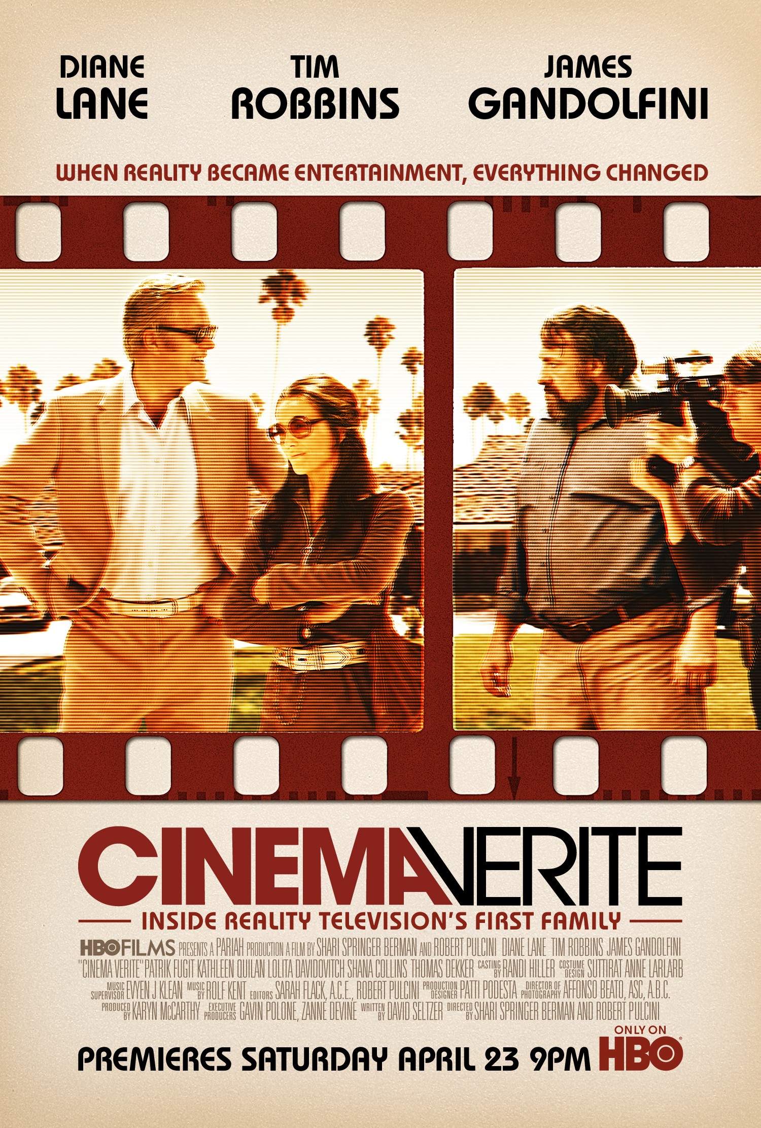 Mega Sized TV Poster Image for Cinema Verite 