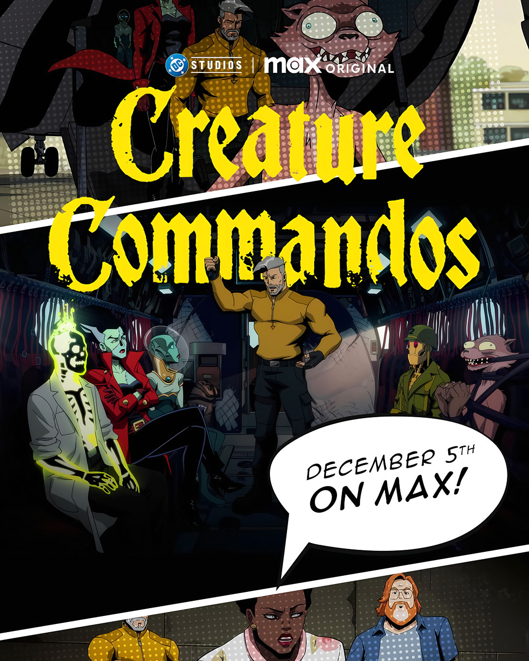 Extra Large TV Poster Image for Creature Commandos (#3 of 3)