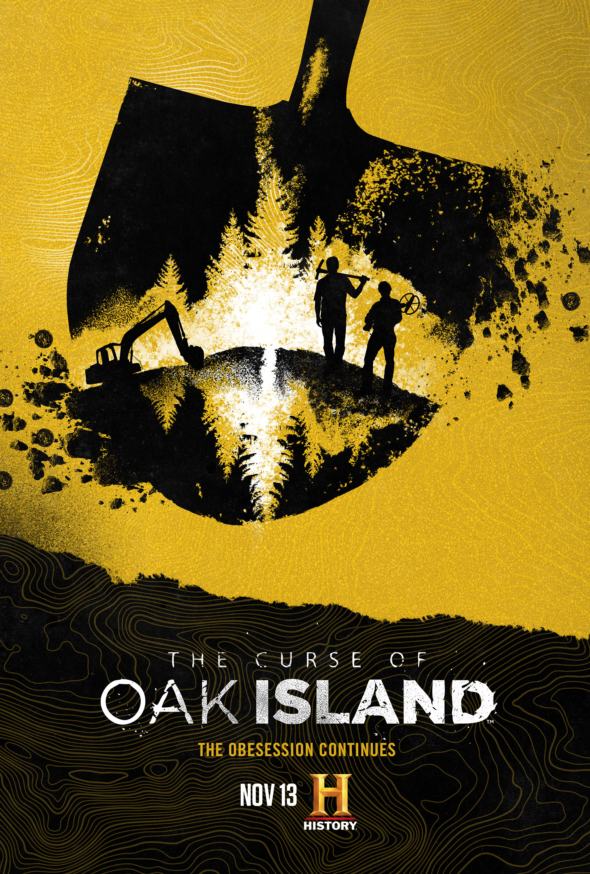 Mega Sized TV Poster Image for The Curse of Oak Island (#2 of 8)