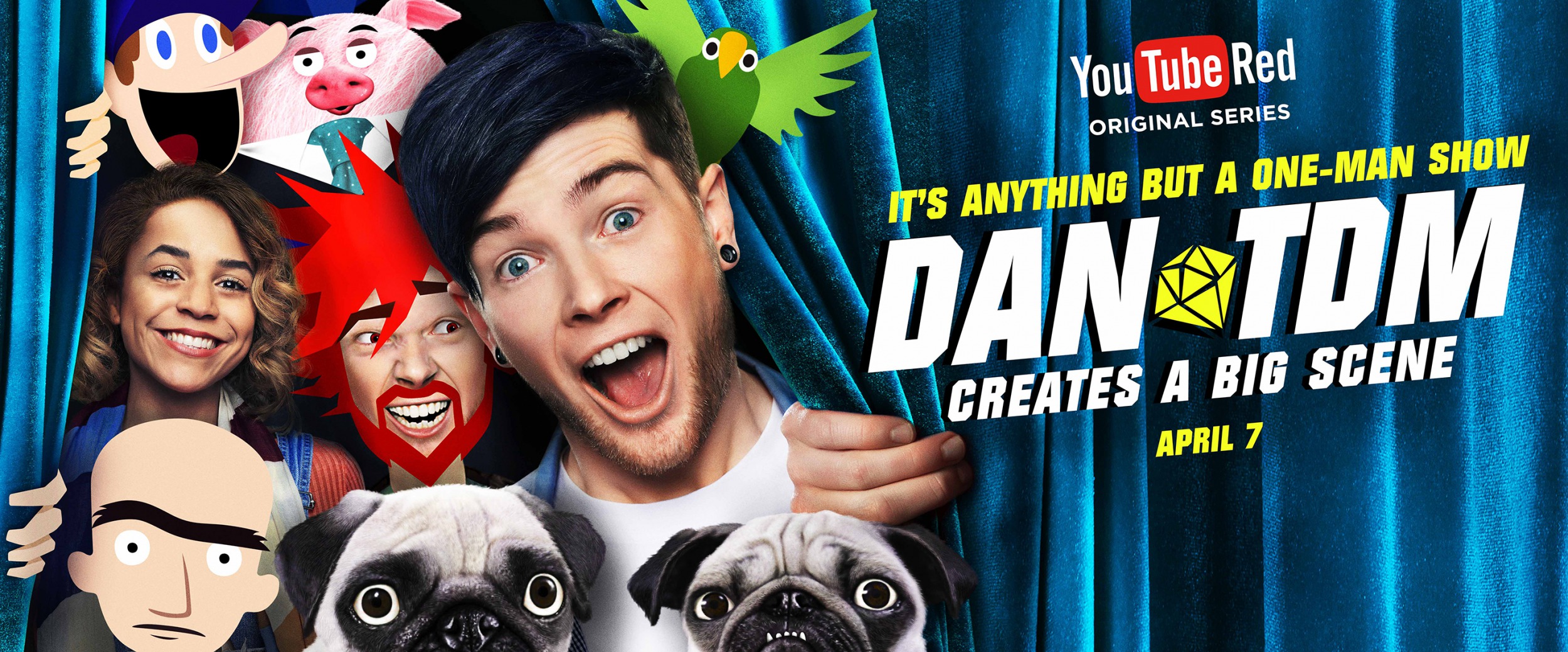 Mega Sized TV Poster Image for DanTDM Creates A Big Scene (#1 of 2)