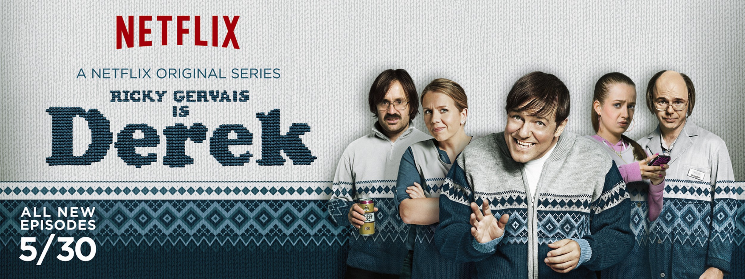 Mega Sized TV Poster Image for Derek (#3 of 6)