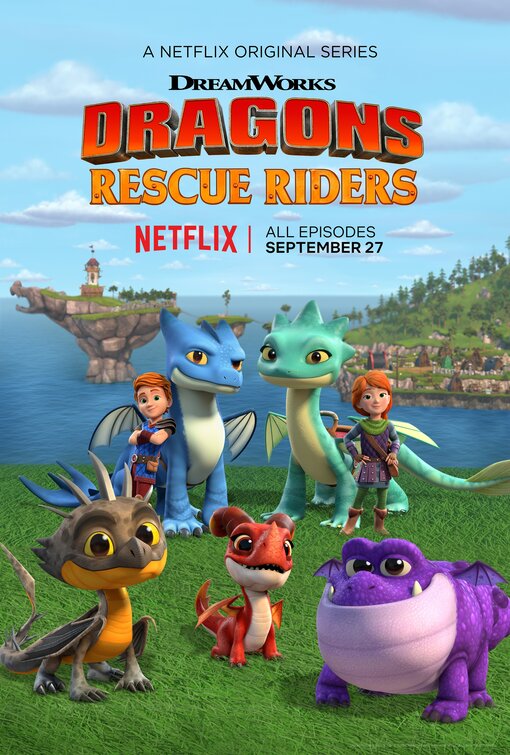 Dragons: Rescue Riders Movie Poster