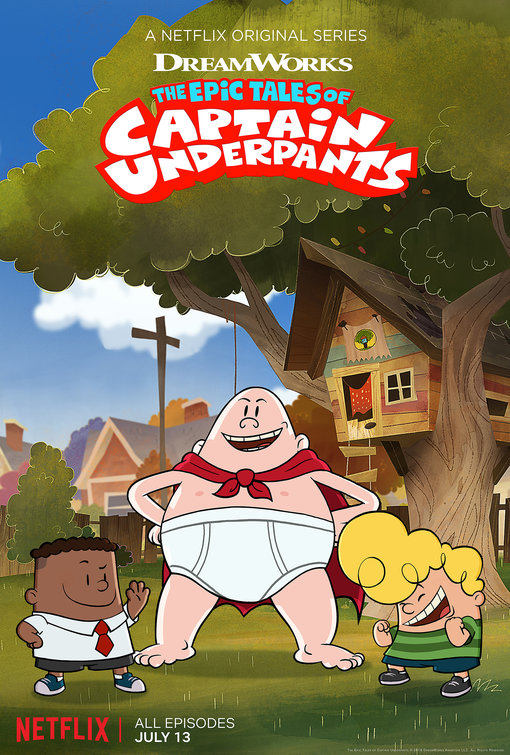 The Epic Tales of Captain Underpants Movie Poster