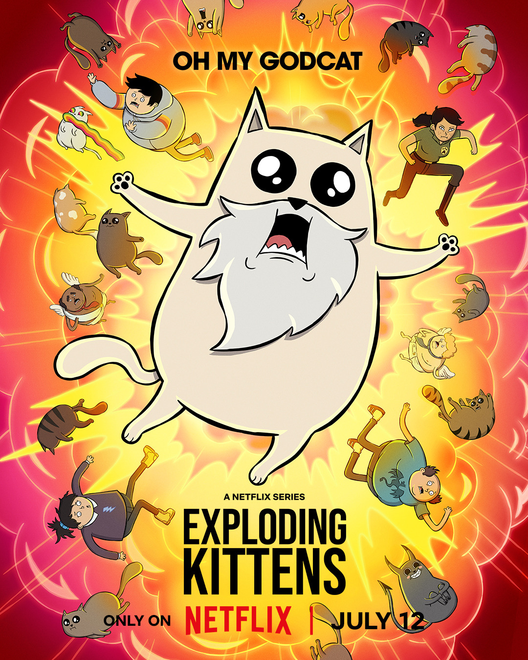 Extra Large TV Poster Image for Exploding Kittens (#7 of 8)