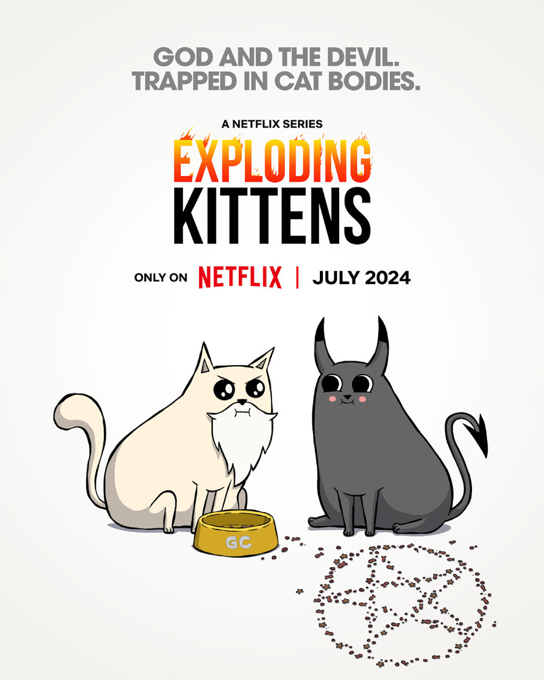 Extra Large TV Poster Image for Exploding Kittens (#1 of 8)