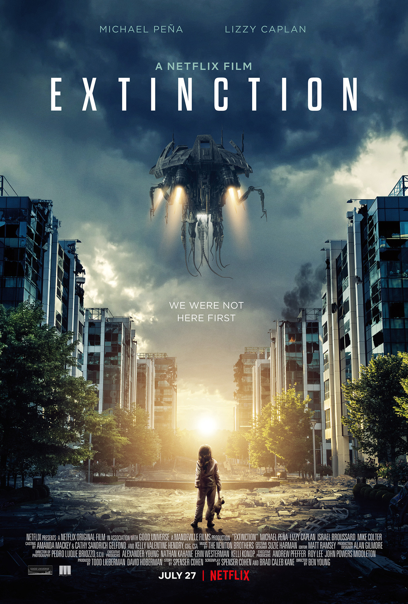 Mega Sized TV Poster Image for Extinction 