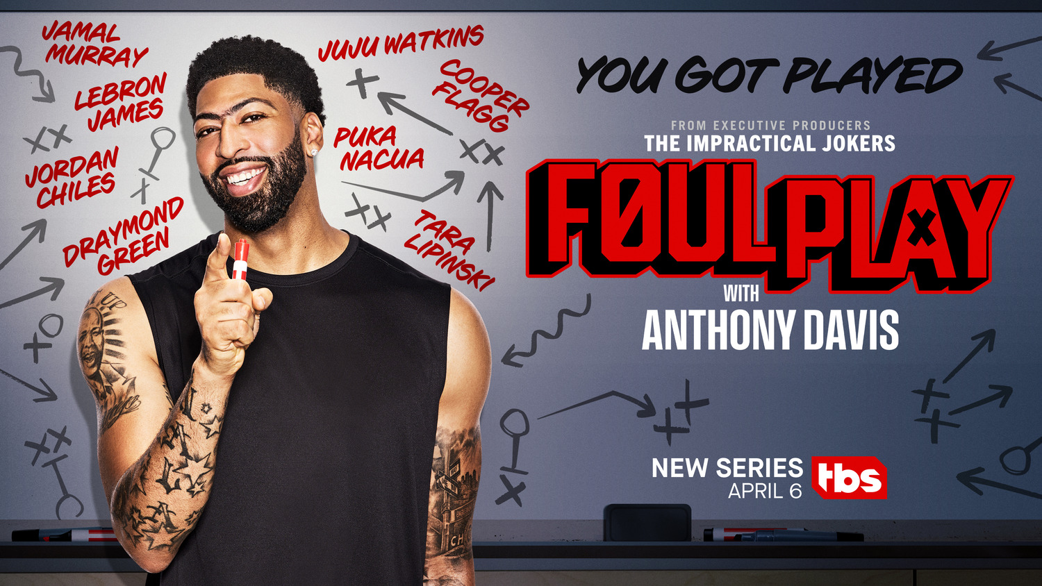 Extra Large TV Poster Image for Foul Play with Anthony Davis (#2 of 2)