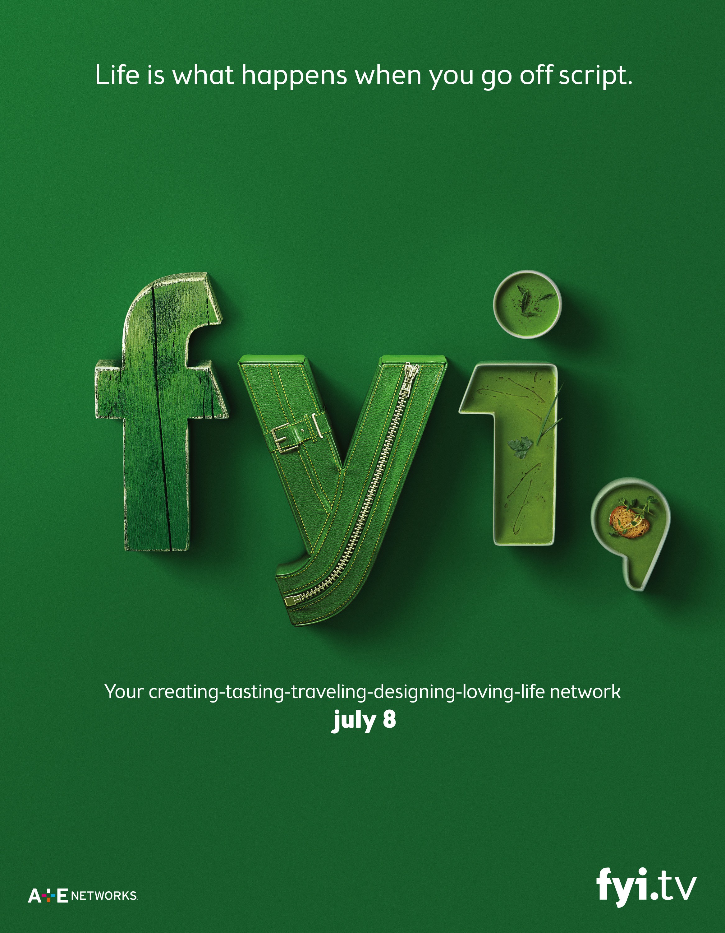 Mega Sized TV Poster Image for FYI Network 