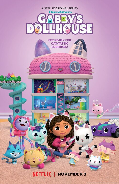 Gabby's Dollhouse Movie Poster