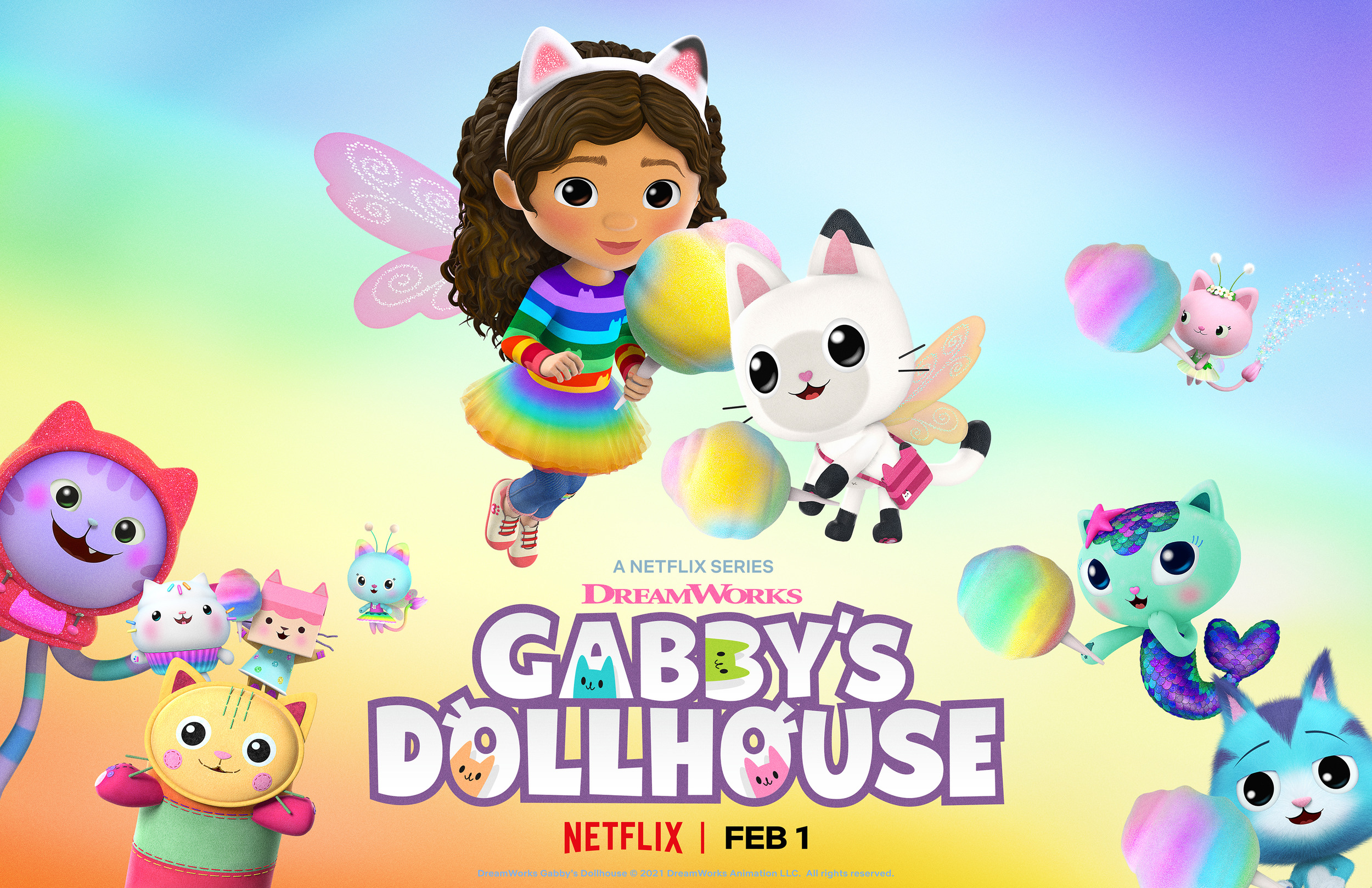 Mega Sized TV Poster Image for Gabby's Dollhouse (#17 of 51)