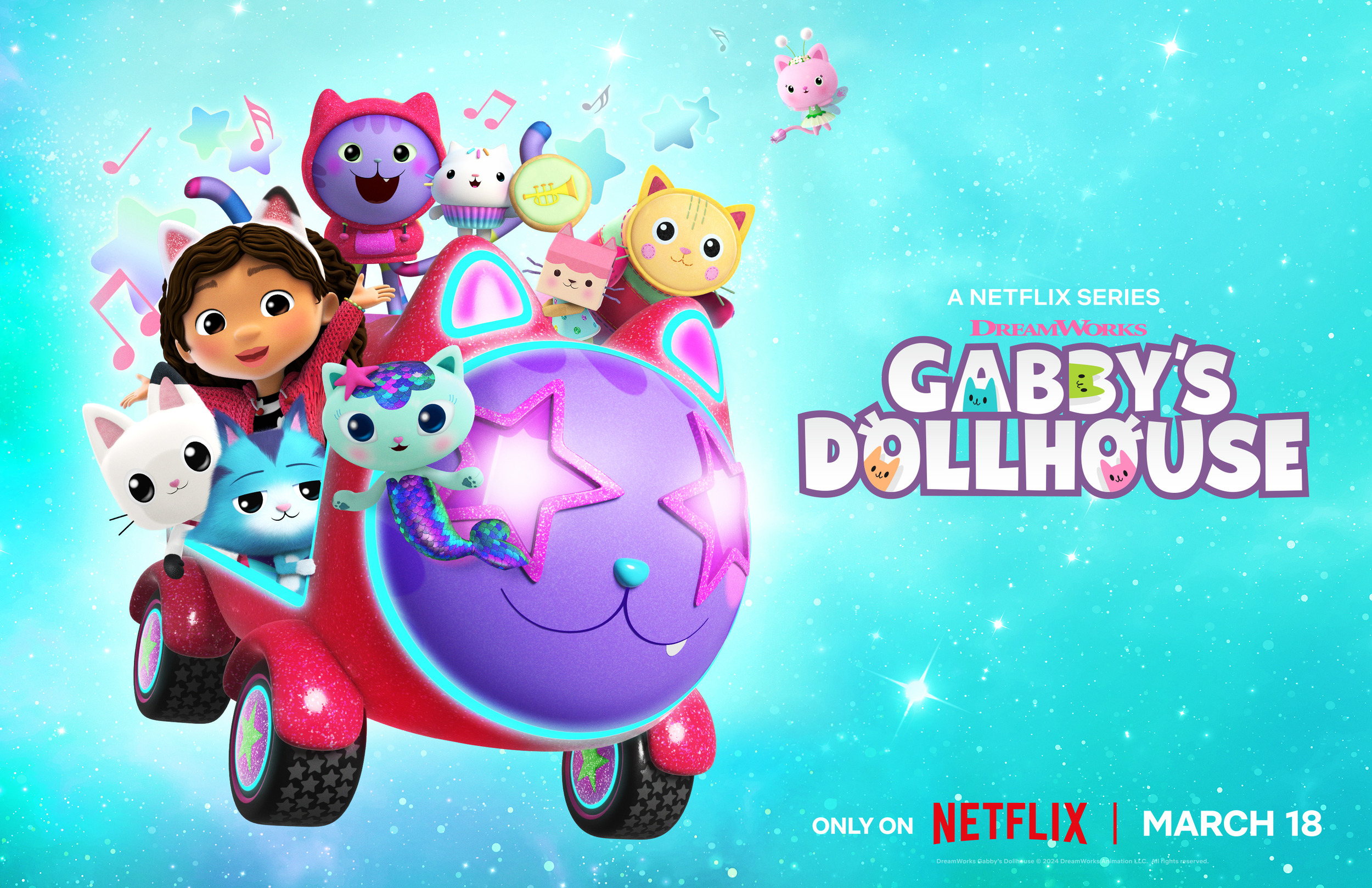 Mega Sized TV Poster Image for Gabby's Dollhouse (#39 of 51)