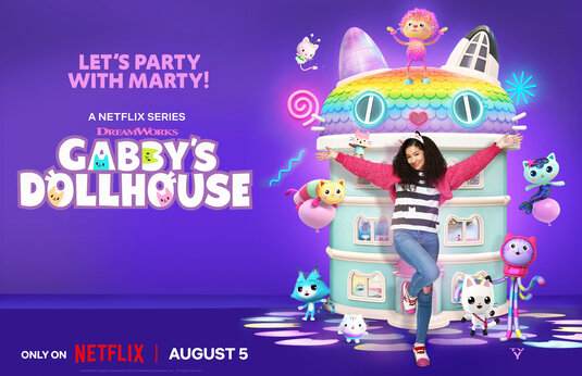 Gabby's Dollhouse Movie Poster