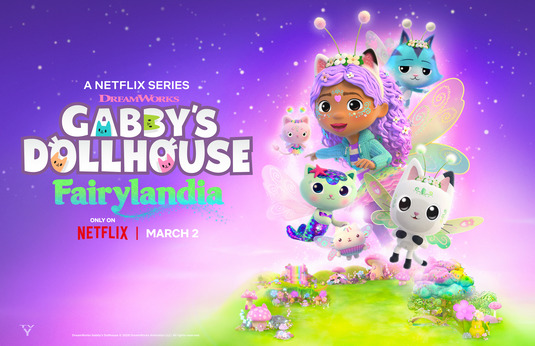 Gabby's Dollhouse Movie Poster