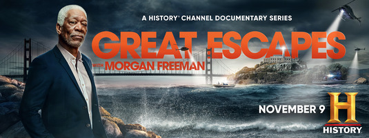 Great Escapes with Morgan Freeman Movie Poster