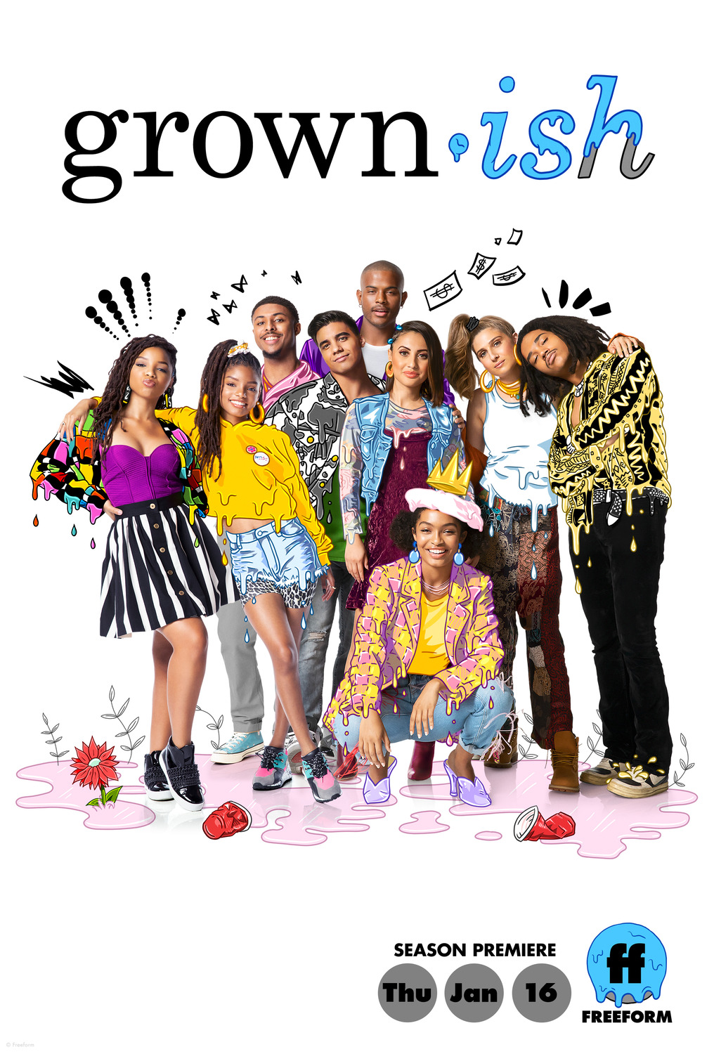 Extra Large TV Poster Image for Grown-ish (#6 of 14)