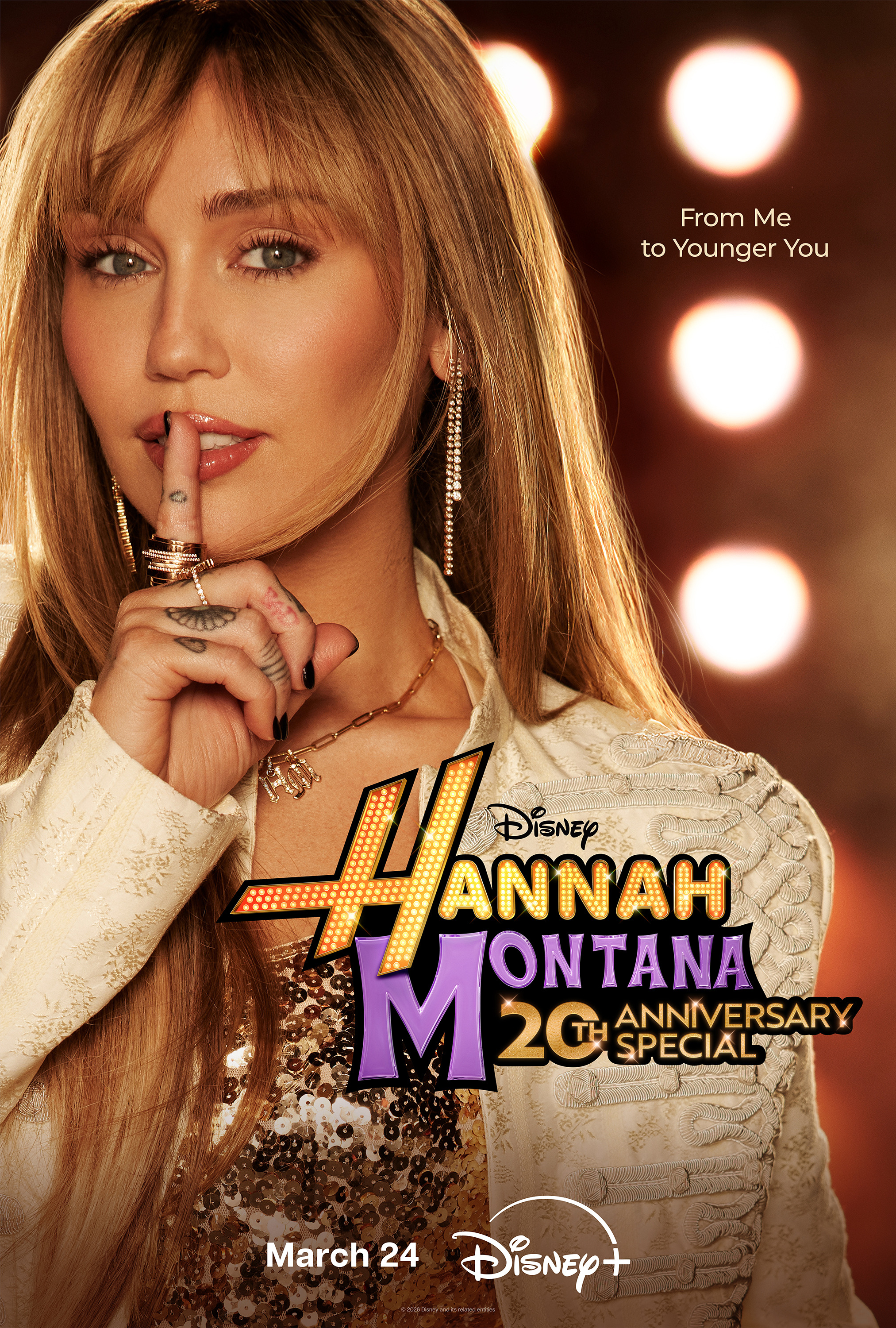 Mega Sized TV Poster Image for Hannah Montana 20th Anniversary Special 
