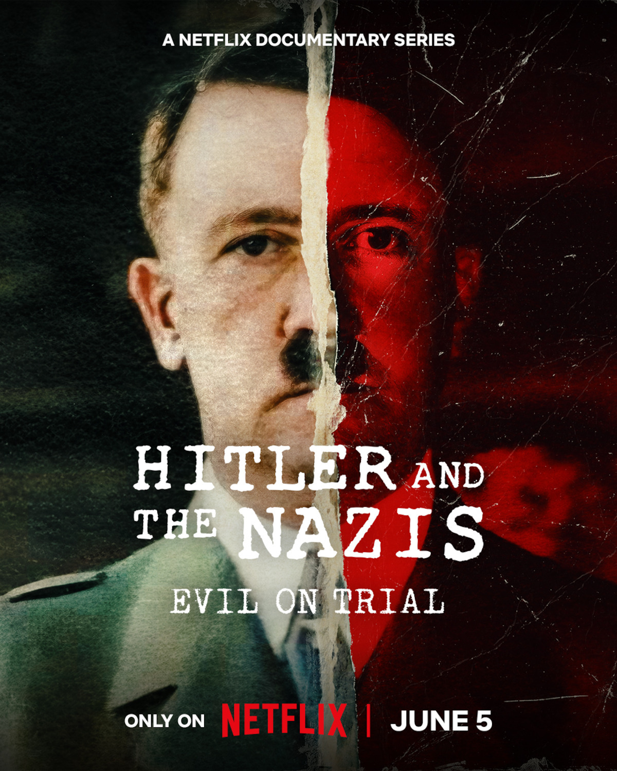Extra Large TV Poster Image for Hitler and the Nazis: Evil on Trial 