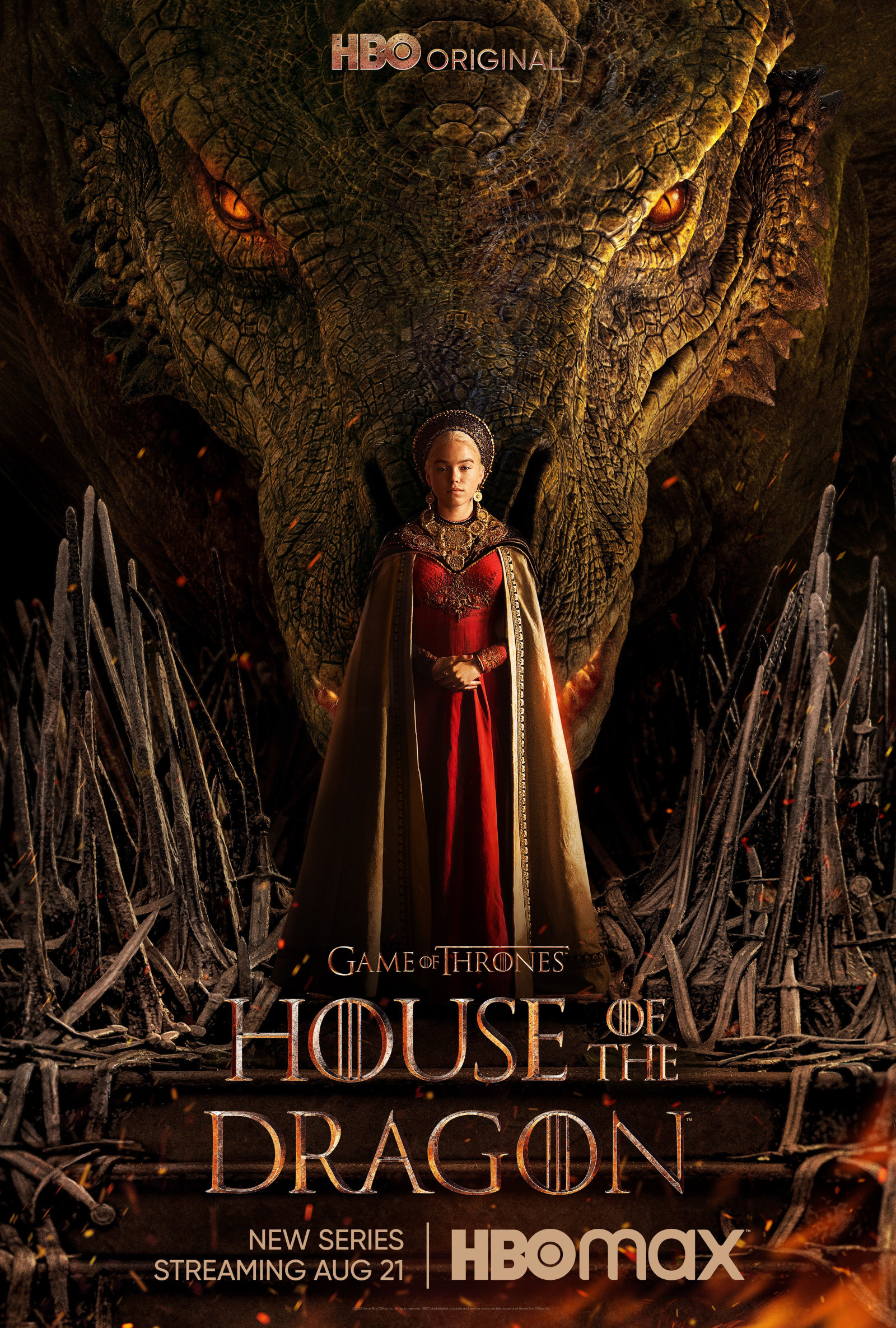 Mega Sized TV Poster Image for House of the Dragon (#16 of 37)