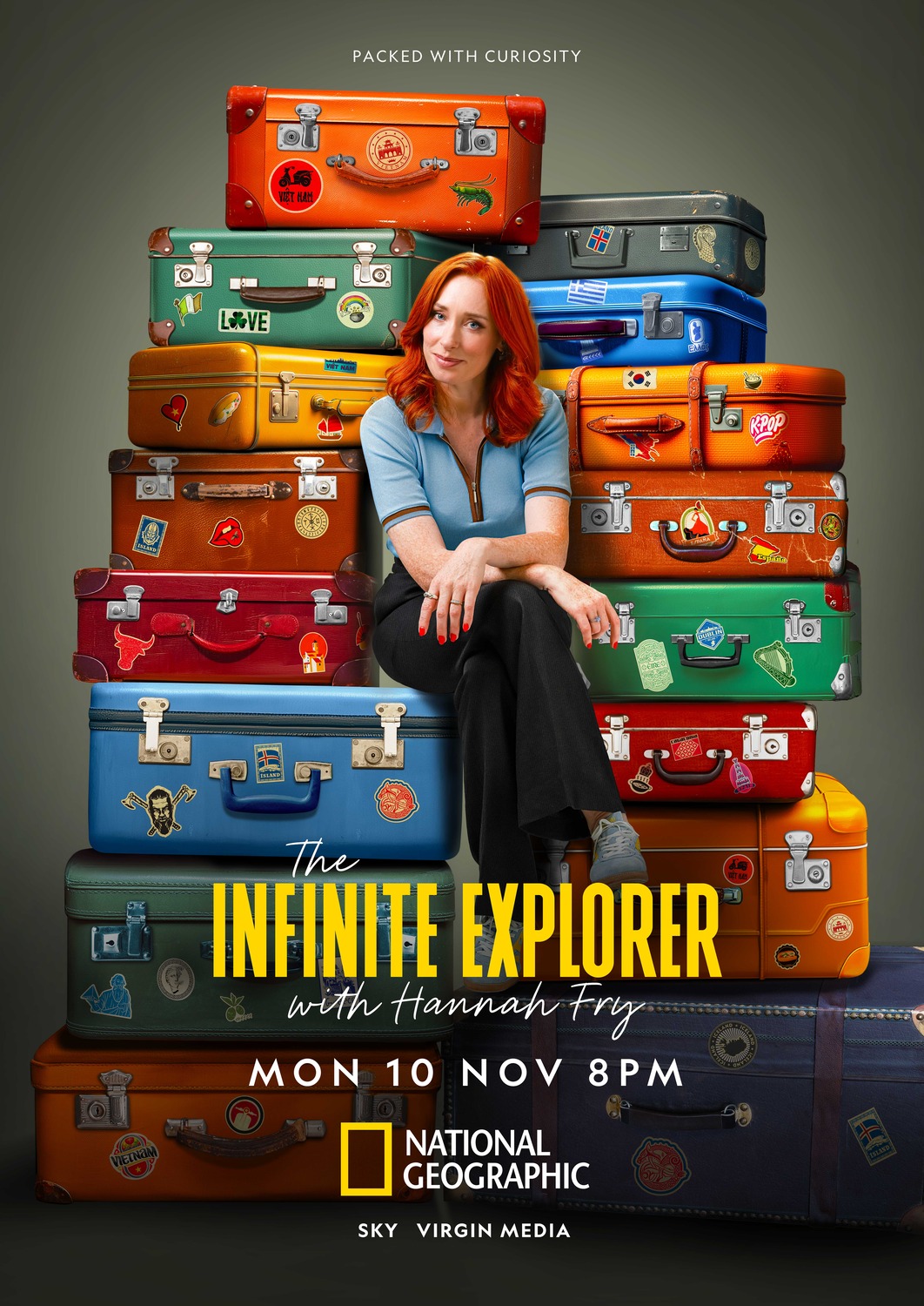 Extra Large TV Poster Image for The Infinite Explorer with Hannah Fry 