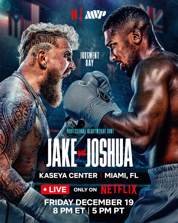 Jake Paul vs. Anthony Joshua Movie Poster
