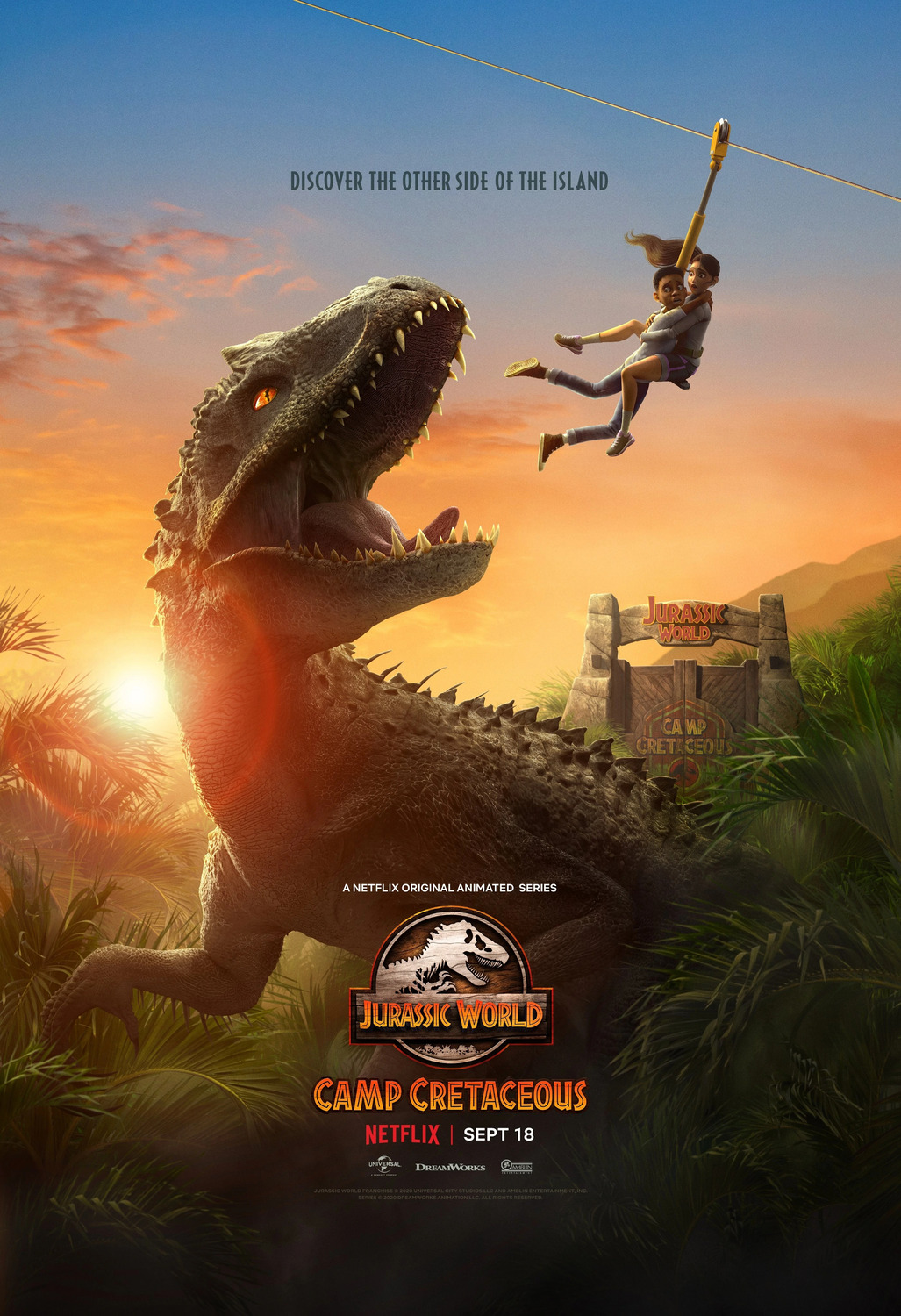 Extra Large TV Poster Image for Jurassic World: Camp Cretaceous (#2 of 11)
