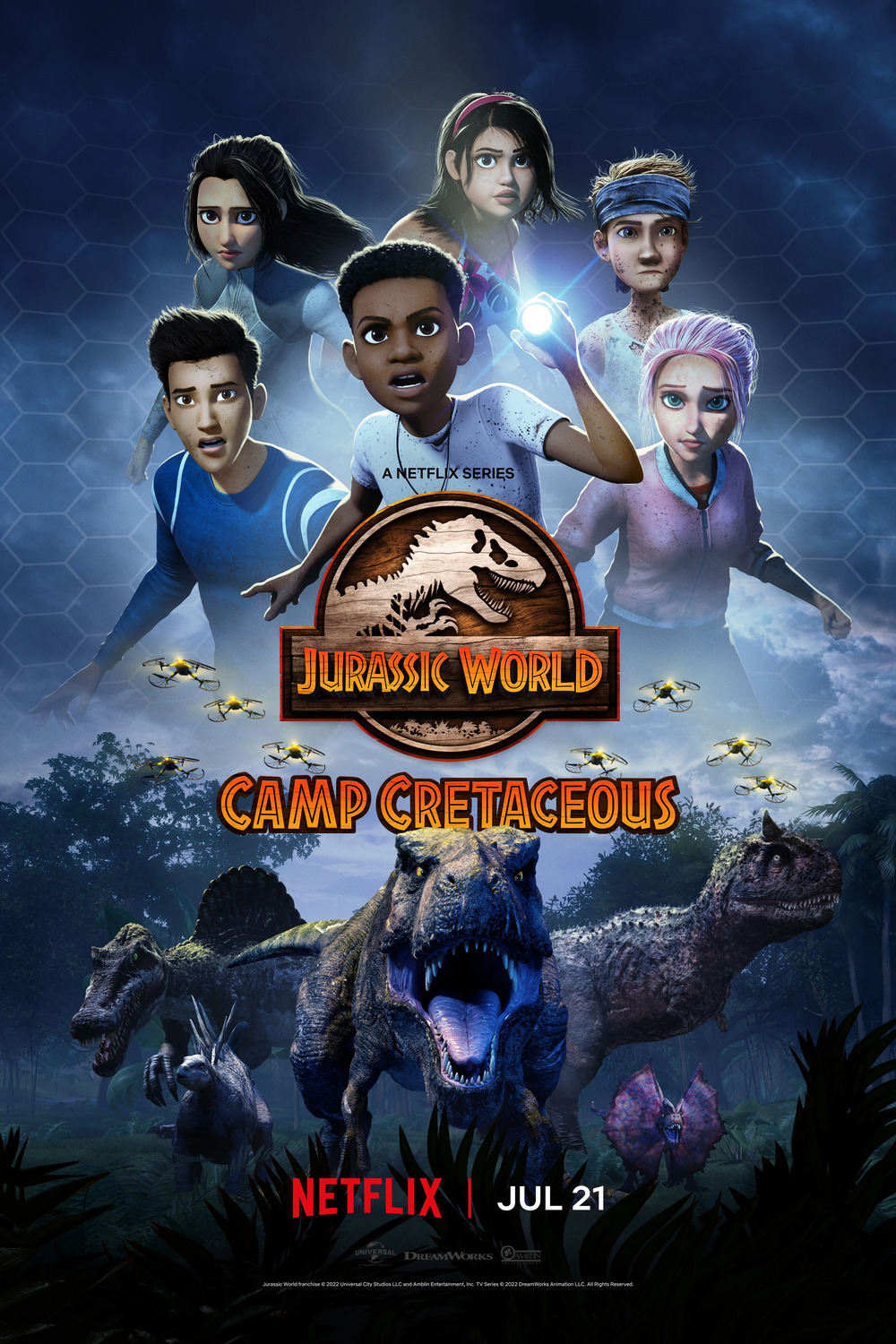 Extra Large TV Poster Image for Jurassic World: Camp Cretaceous (#8 of 11)