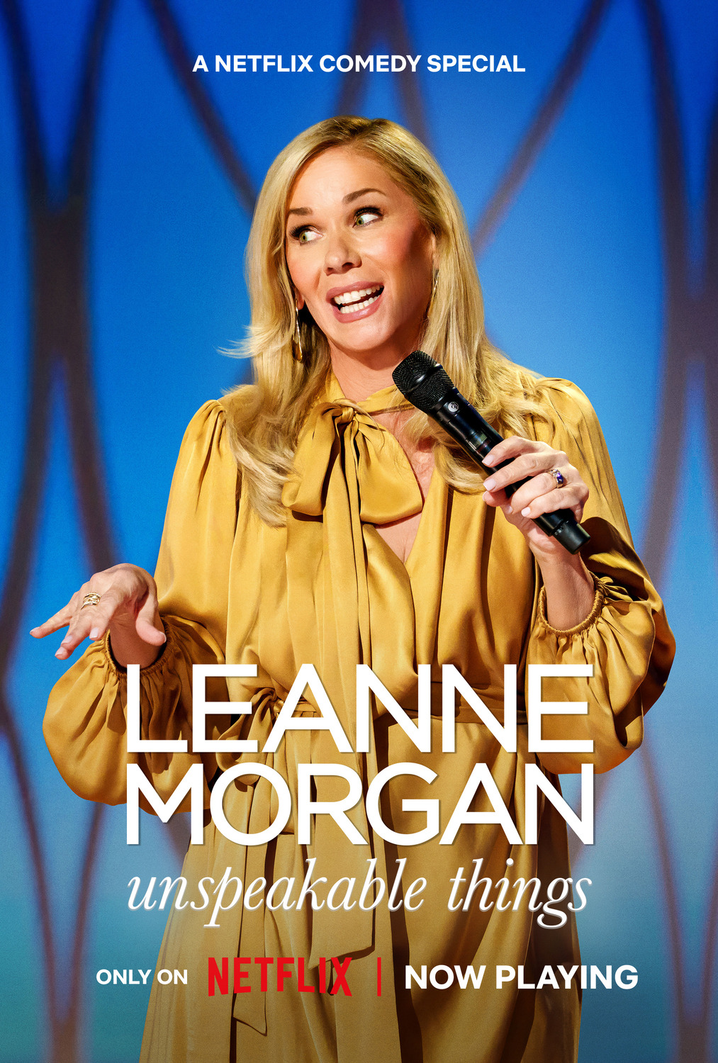 Extra Large TV Poster Image for Leanne Morgan: Unspeakable Things (#1 of 2)