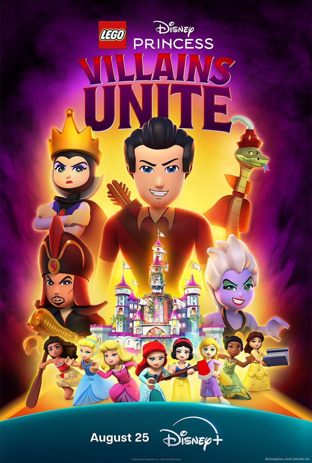 Extra Large TV Poster Image for Lego Disney Princess: Villains Unite (#2 of 2)