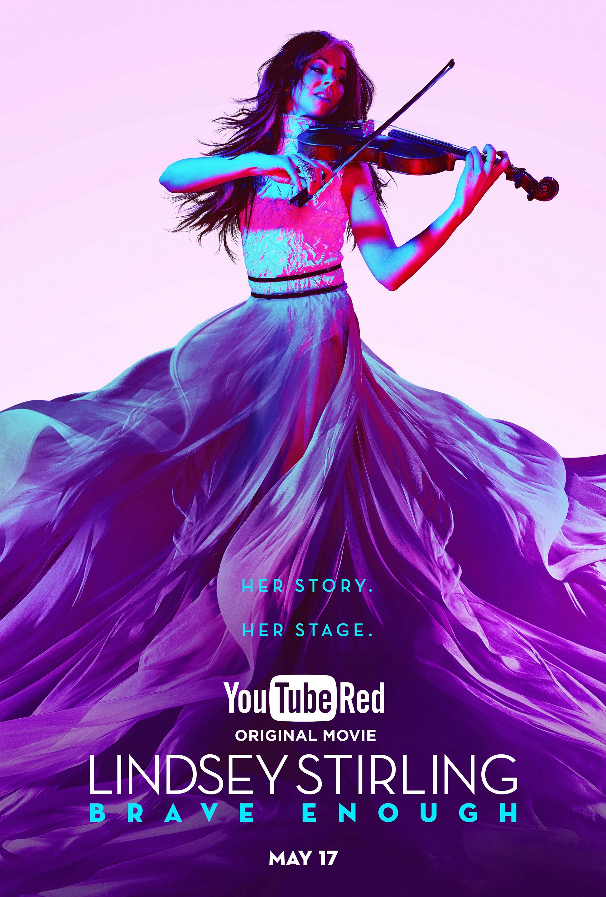 Mega Sized TV Poster Image for Lindsey Stirling: Brave Enough 