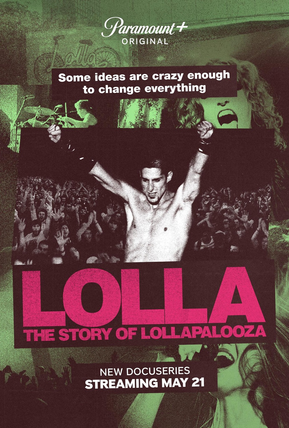 Extra Large TV Poster Image for Lolla: The Story of Lollapalooza 