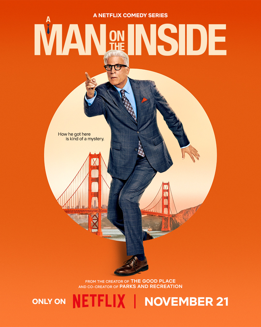 Extra Large TV Poster Image for A Man on the Inside 