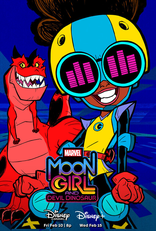 Marvel's Moon Girl and Devil Dinosaur Movie Poster