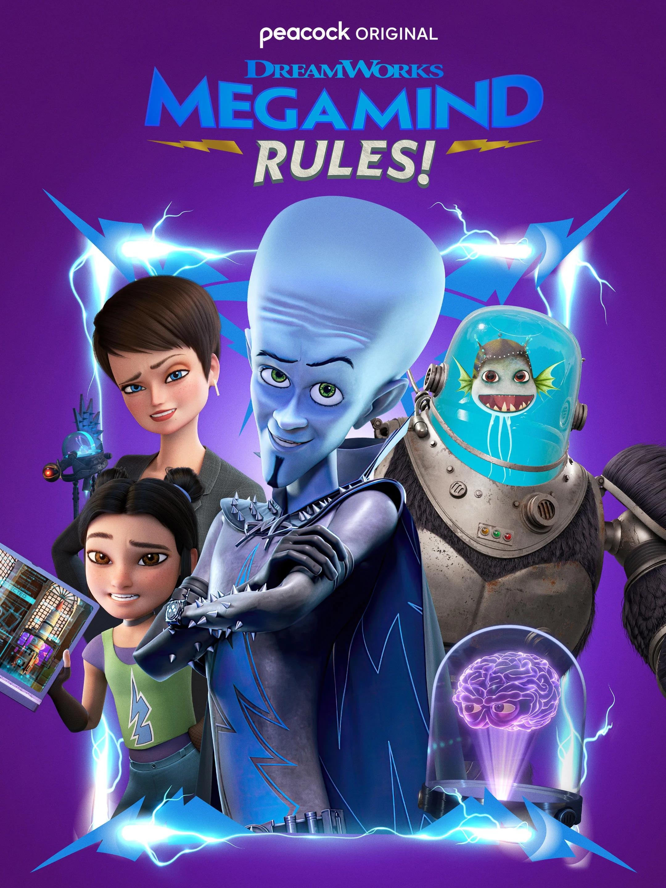 Mega Sized TV Poster Image for Megamind Rules! 