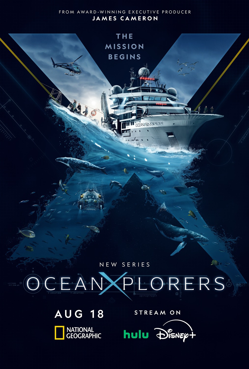 Extra Large TV Poster Image for OceanXplorers 