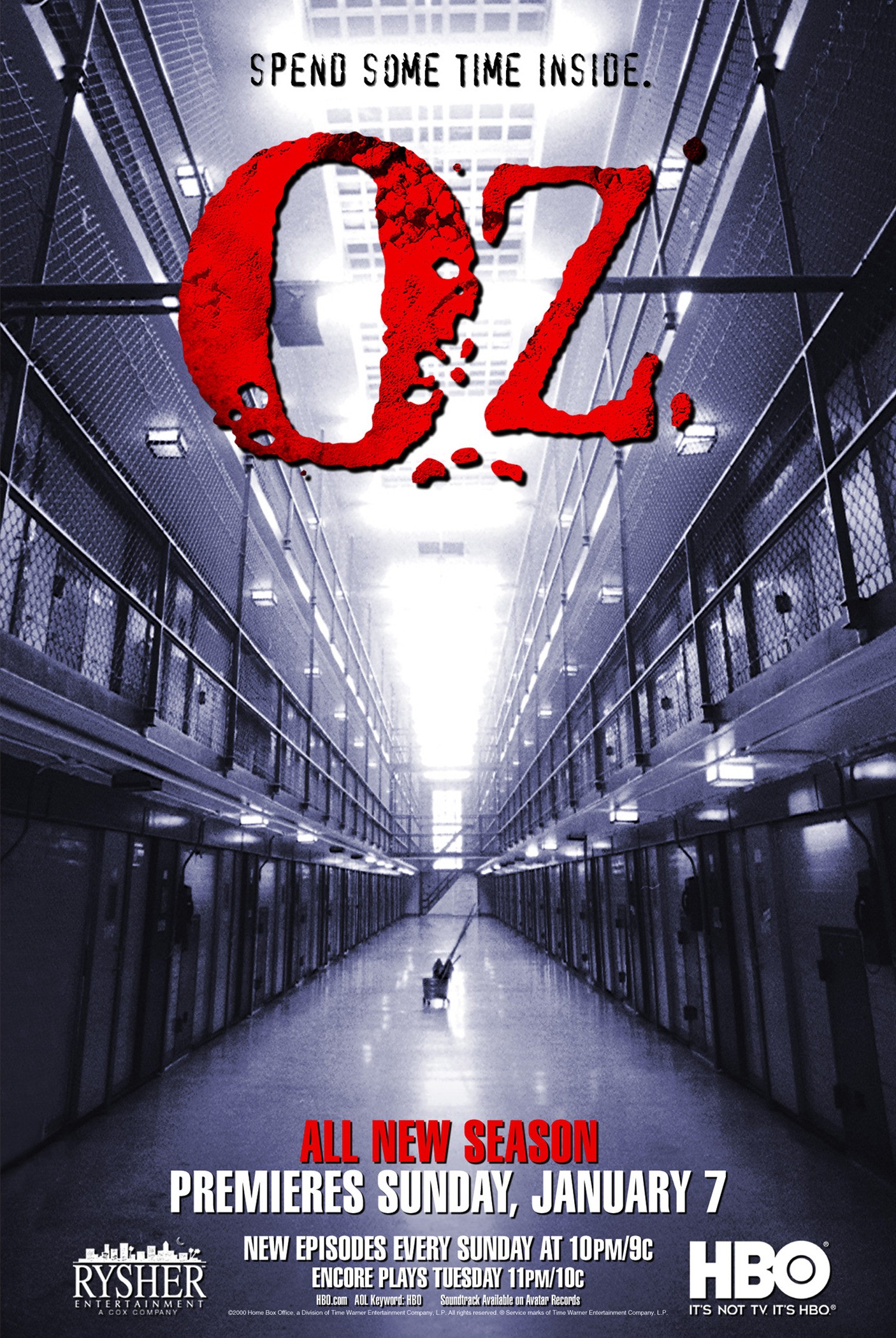 Mega Sized TV Poster Image for Oz (#6 of 7)