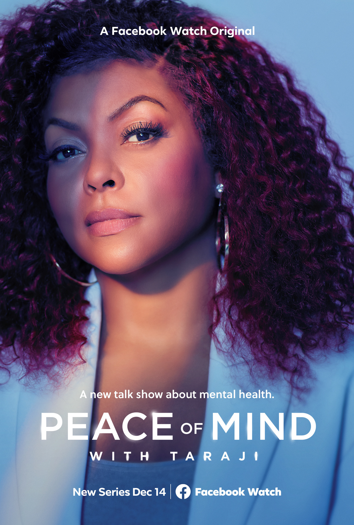 Mega Sized TV Poster Image for Peace of Mind with Taraji 