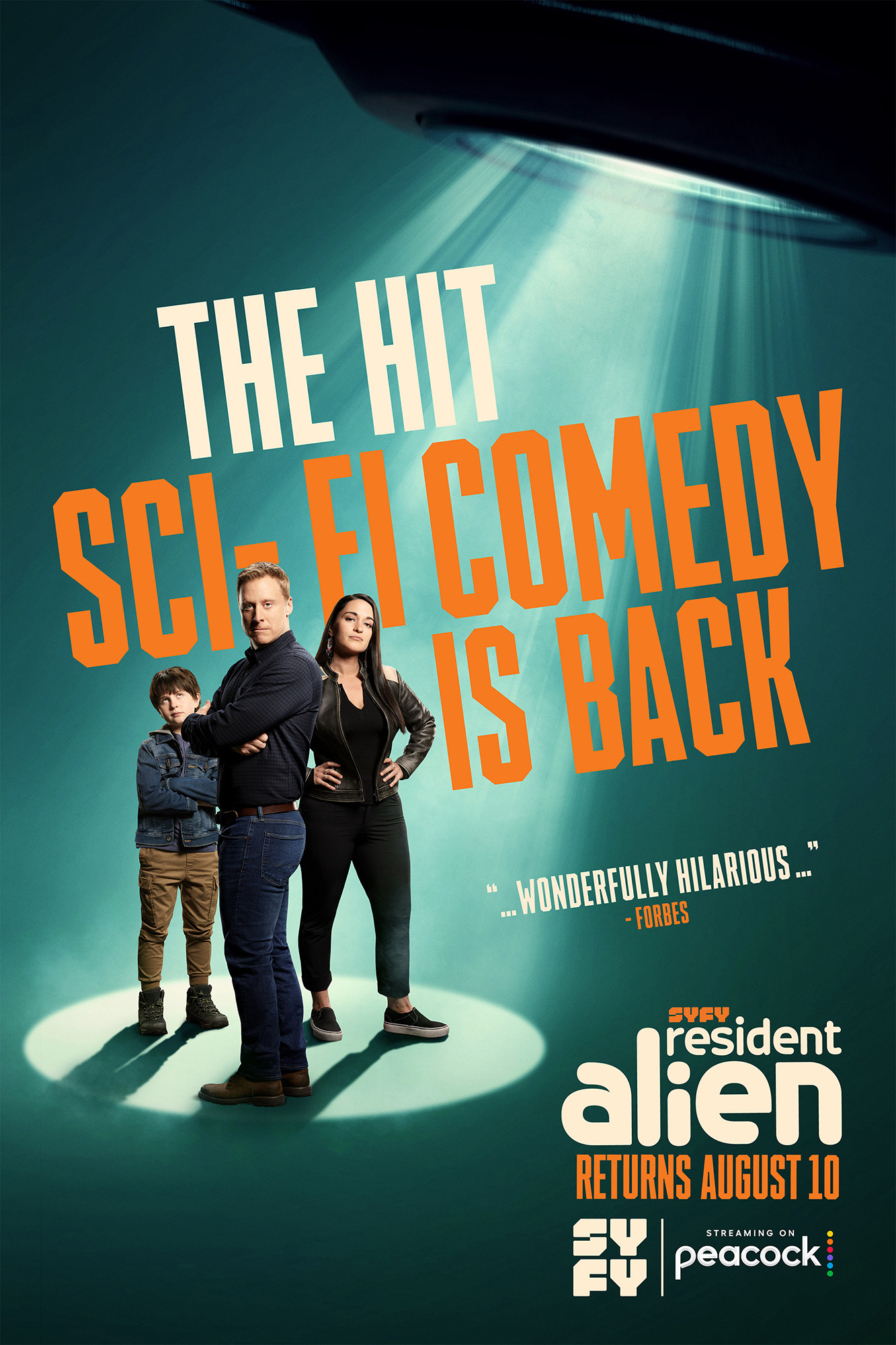 Mega Sized TV Poster Image for Resident Alien (#3 of 5)