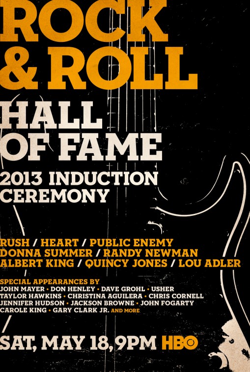 Rock and Roll Hall of Fame Induction Ceremony Movie Poster