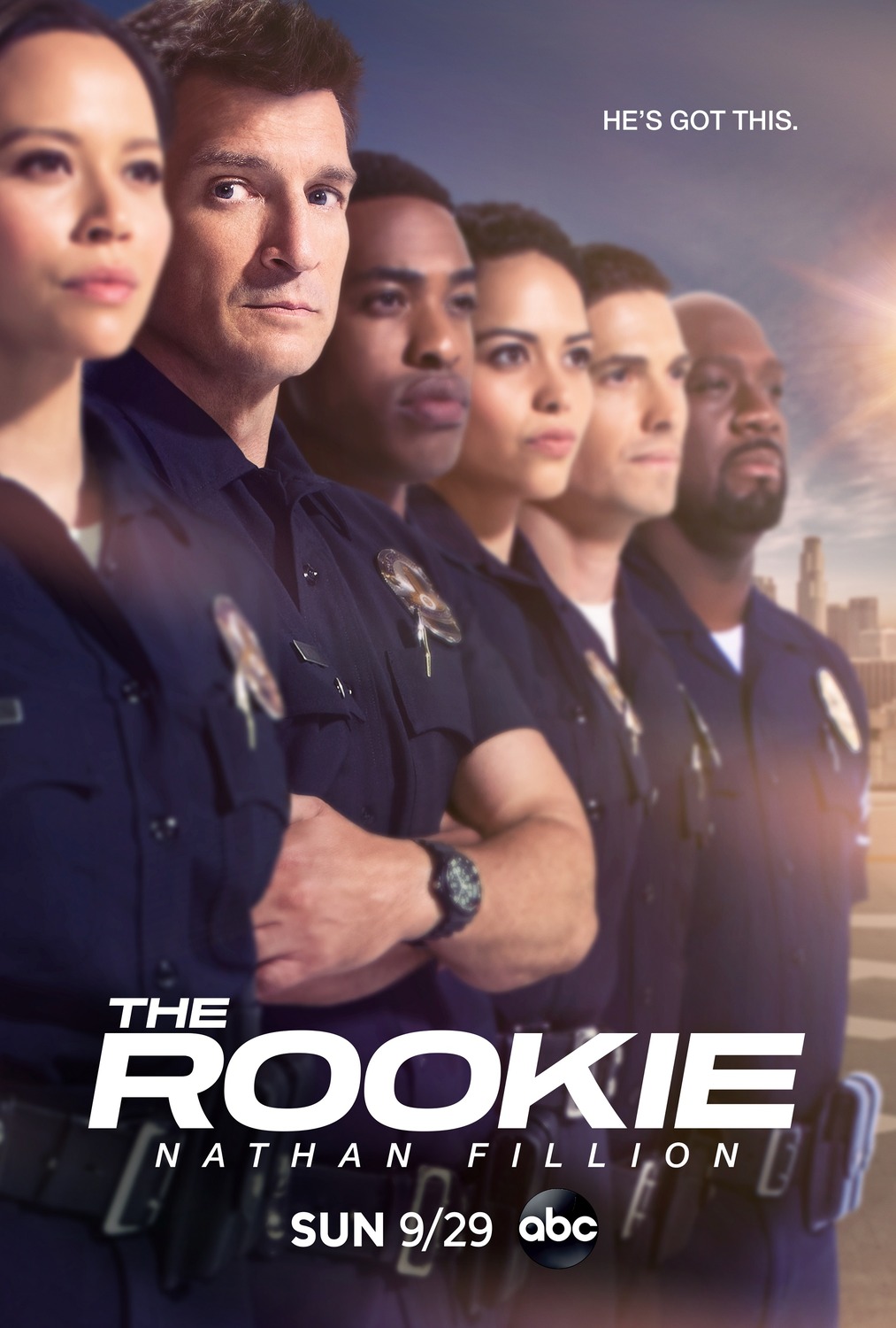 Extra Large TV Poster Image for The Rookie (#2 of 6)