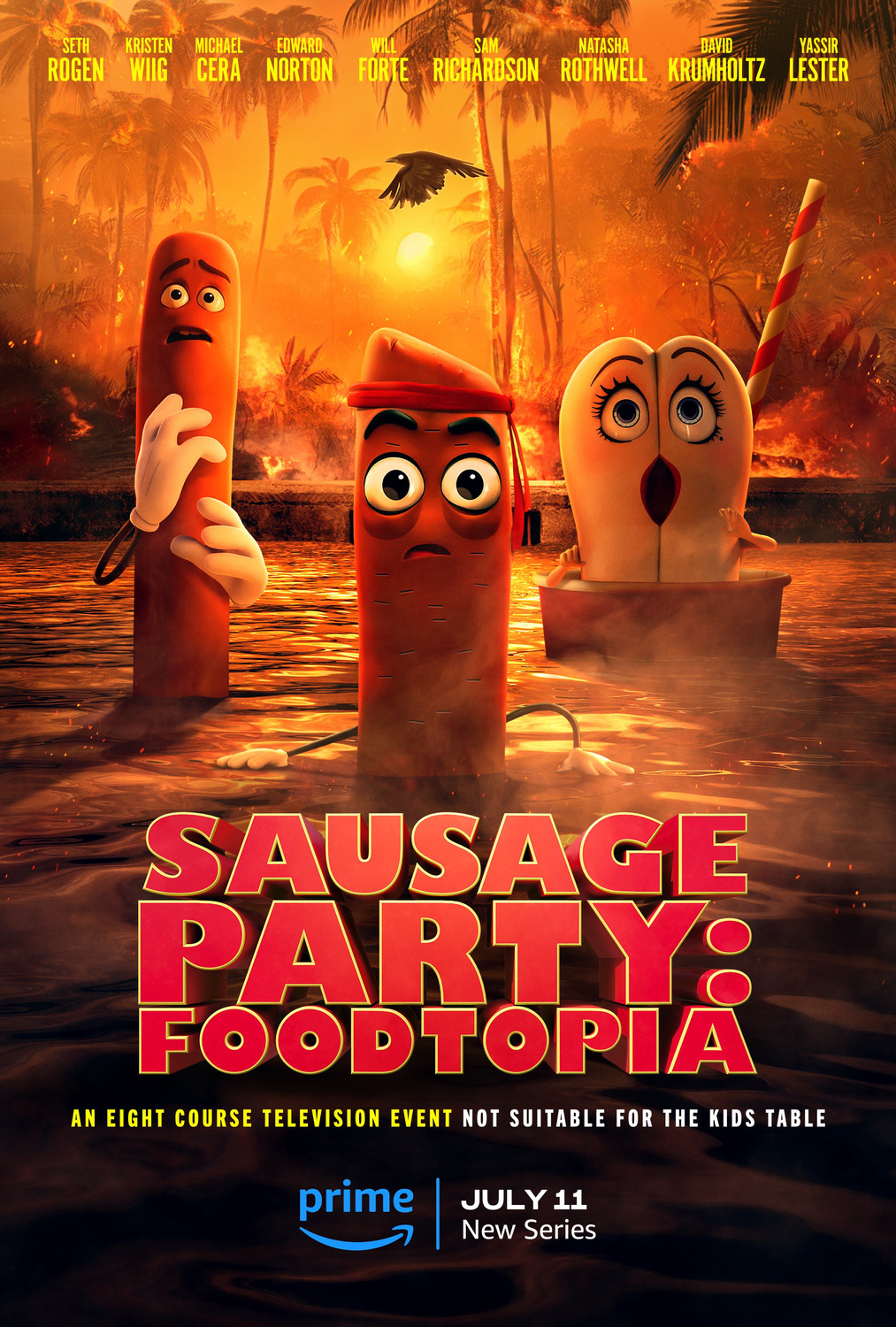 Extra Large TV Poster Image for Sausage Party: Foodtopia (#2 of 2)