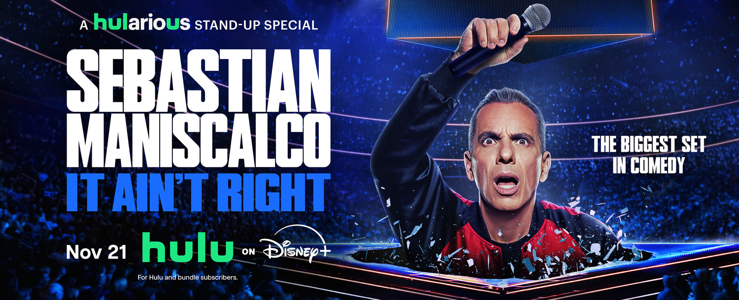 Extra Large TV Poster Image for Sebastian Maniscalco: It Ain't Right (#2 of 2)