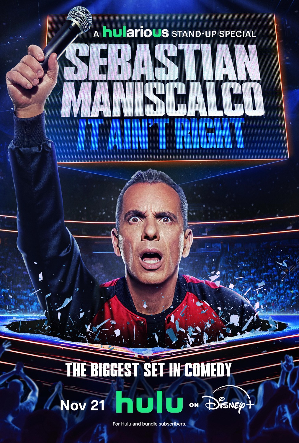 Extra Large TV Poster Image for Sebastian Maniscalco: It Ain't Right 