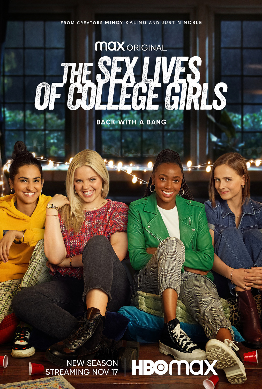 Extra Large TV Poster Image for The Sex Lives of College Girls (#11 of 12)